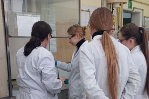 Uczniowie klas maturalnych o profilu biologiczno-chemicznym na zajęciach w Instytucie Chemii UŚ - zdjęcie3