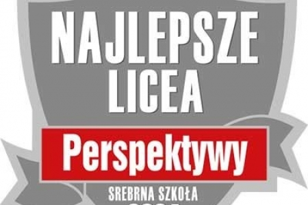 Srebrna Szkoła w rankingu Perspektywy 2024